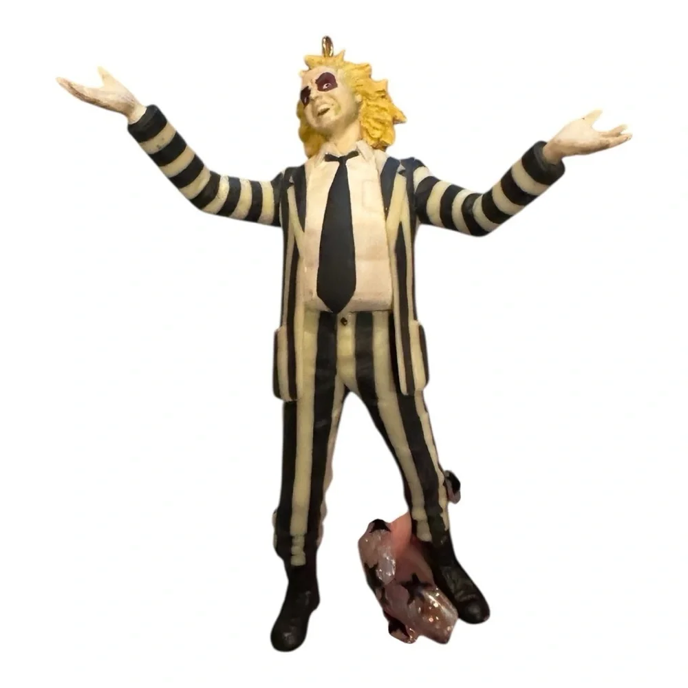 Hallmark Keepsake Ornament Beetlejuice Tim Burton 2015 Movie Figure